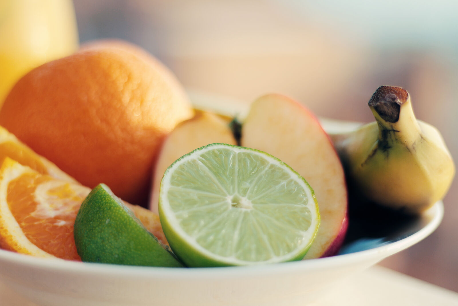 Canon EOS 70D + Canon EF 50mm F1.8 II sample photo. Apple, banana, fruits, health photography