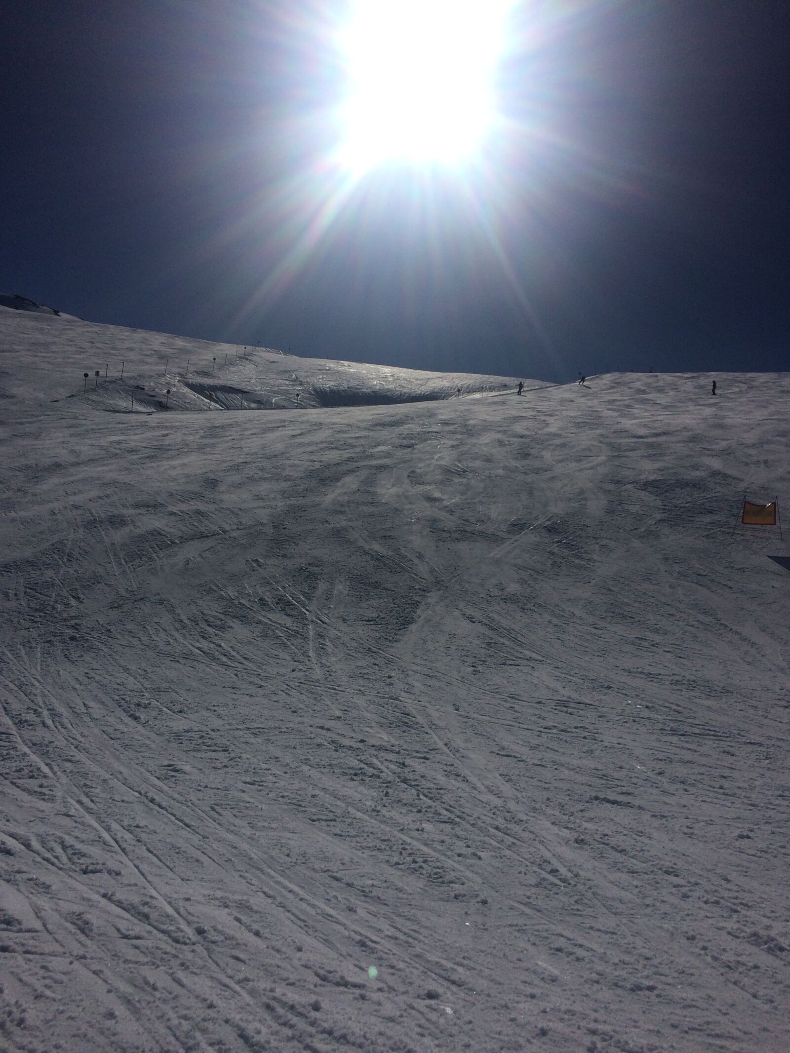 iPhone 5s back camera 4.15mm f/2.2 sample photo. Snow, ski sunny, winter photography