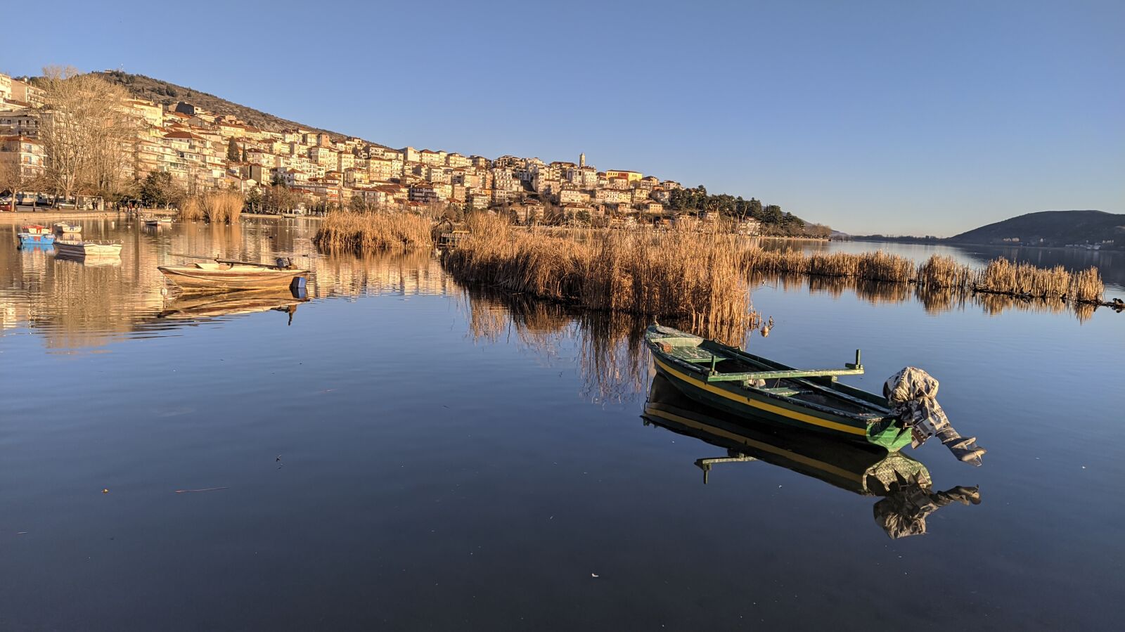 Xiaomi Mi A3 sample photo. Kastoria, landscape, noon photography