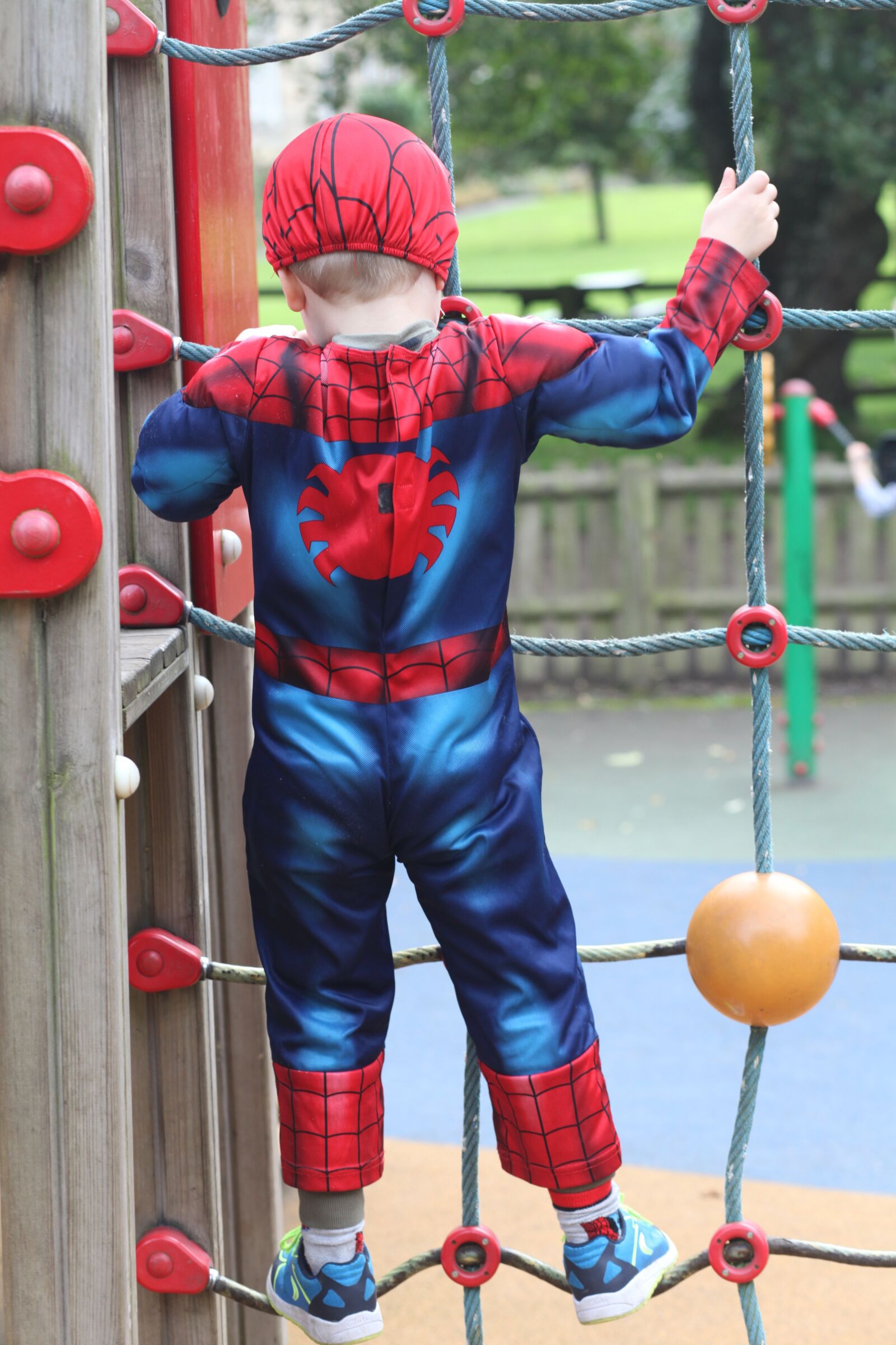 Canon EOS 5D Mark II sample photo. Boy, spiderman, superhero photography