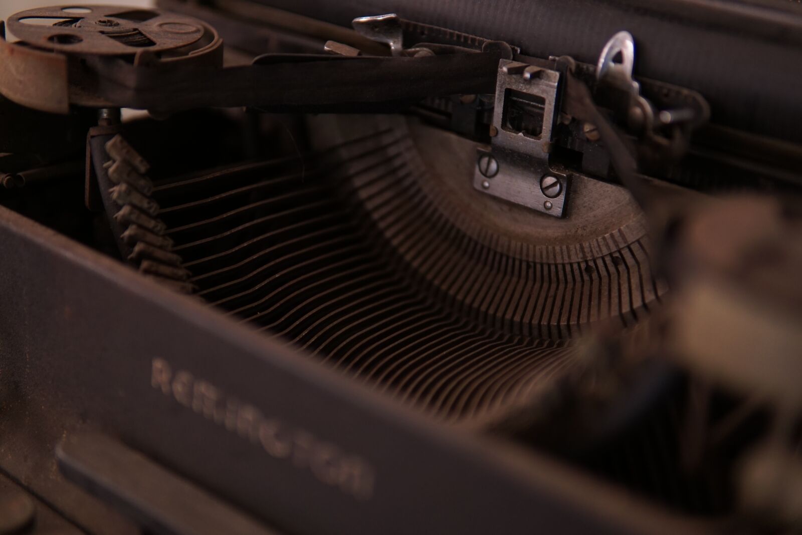 30mm F1.4 DC DN | Contemporary 016 sample photo. Typewriter, antique, old photography