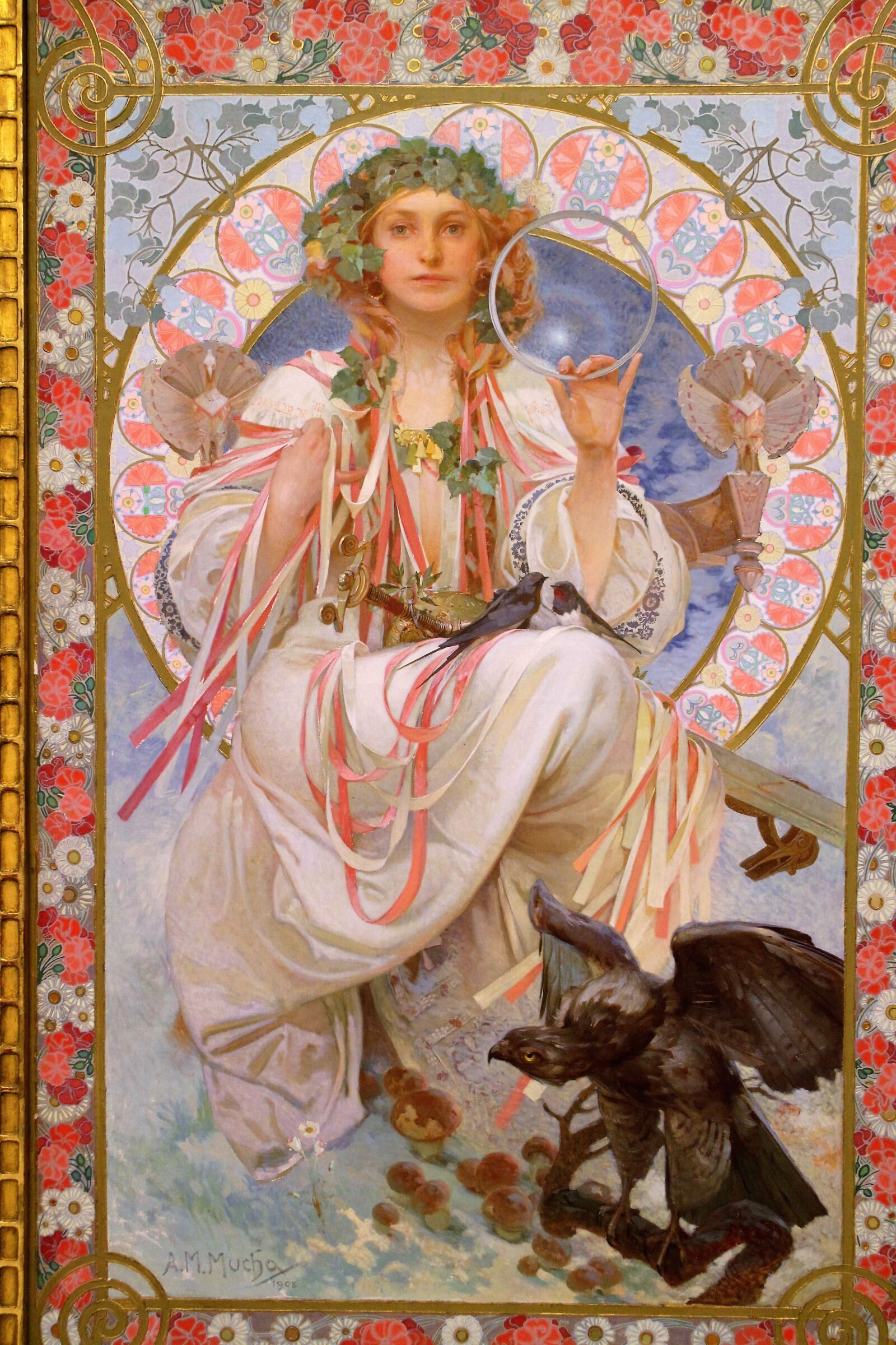 Canon EOS M sample photo. Prague, art nouveau, mucha photography