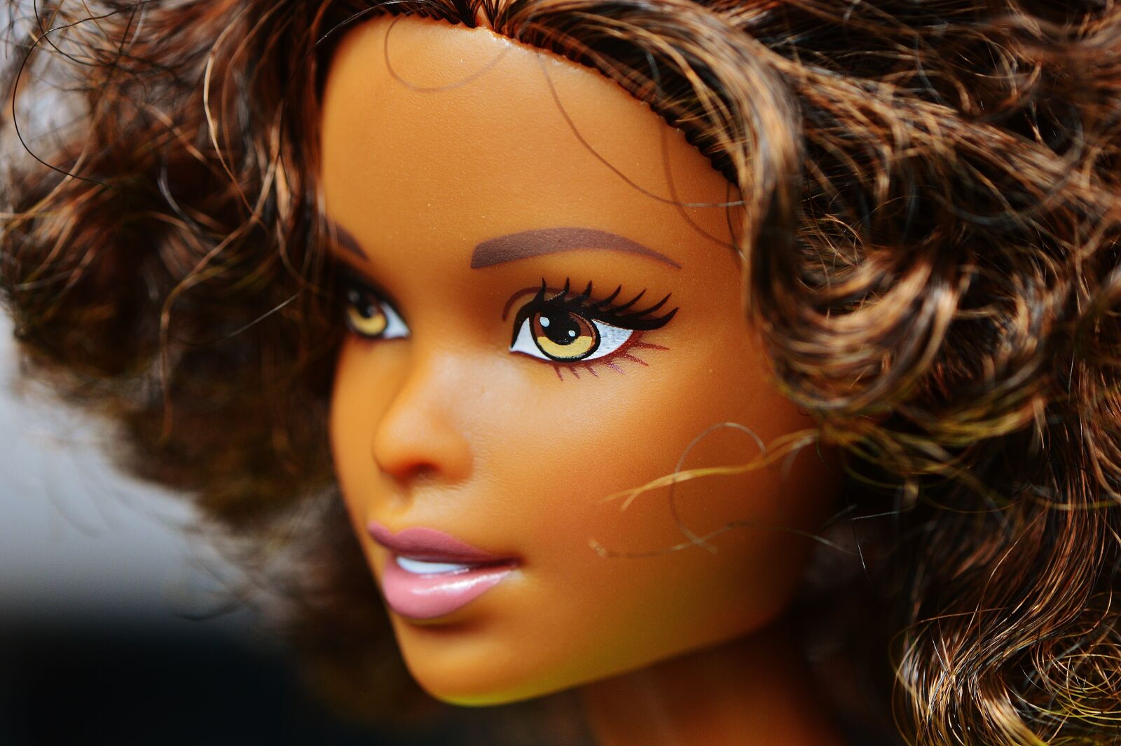 Nikon D3200 sample photo. Barbie, doll, face photography