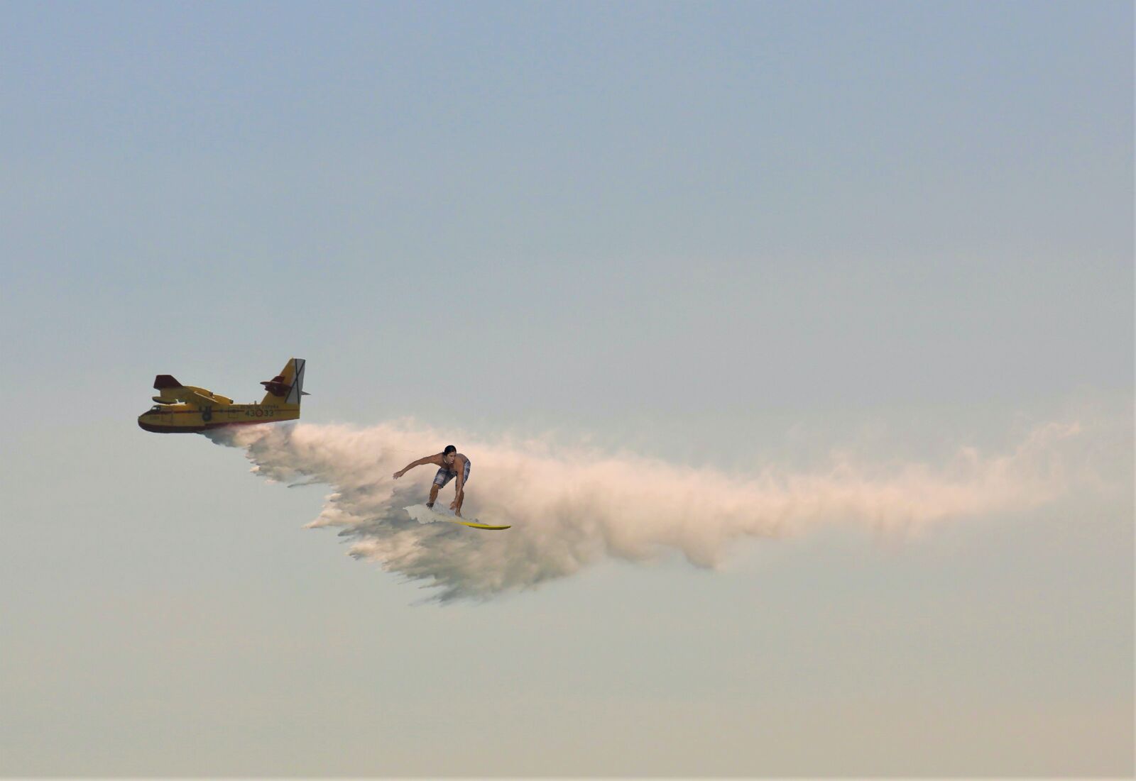 Canon EF 70-200mm F2.8L IS II USM sample photo. Photomontage, aircraft, canadair photography