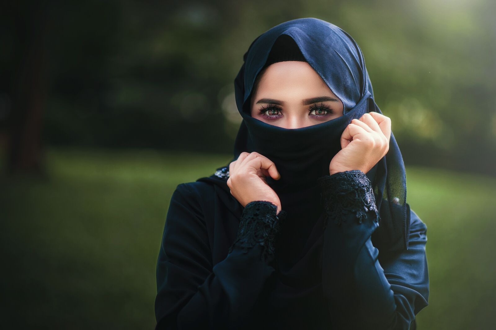 Nikon D700 sample photo. Woman, arabic, islam photography