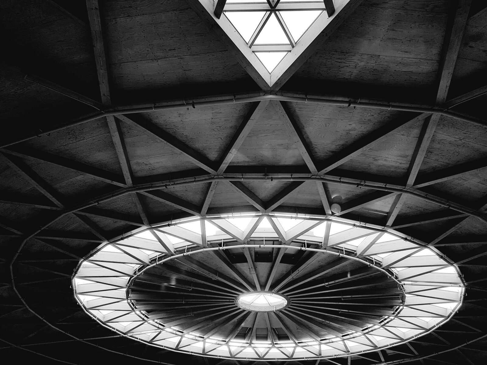 Samsung Galaxy S7 sample photo. Dome, ceiling, stained glass photography