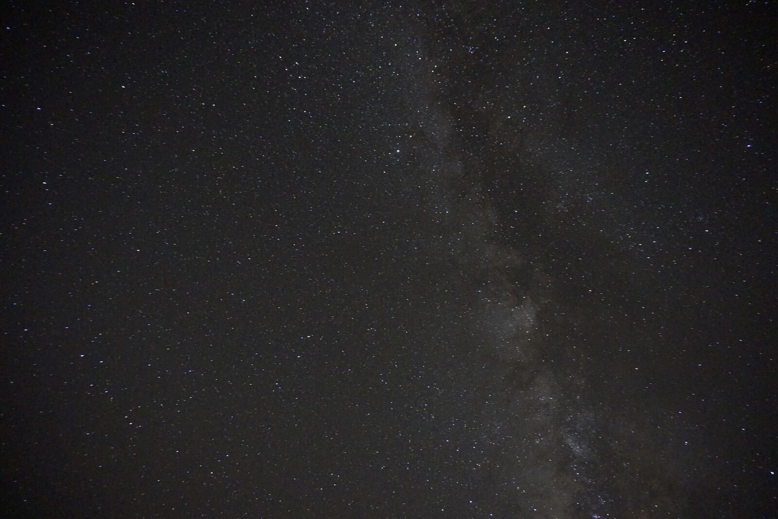 Sony a6000 sample photo. Sky, stars, milky way photography