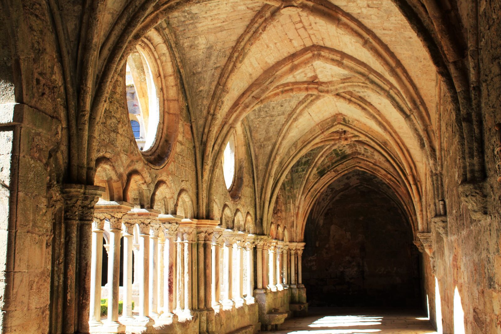Canon EOS 1200D (EOS Rebel T5 / EOS Kiss X70 / EOS Hi) sample photo. Nave, arches, cloister photography