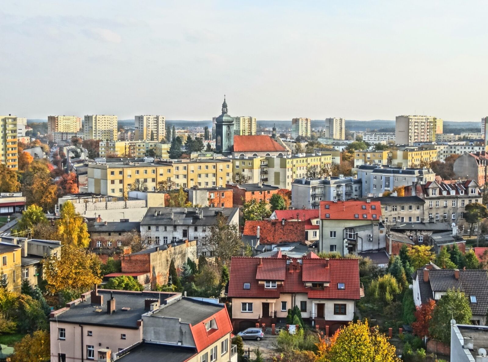 Sony Cyber-shot DSC-HX20V sample photo. Bydgoszcz, view, panorama photography