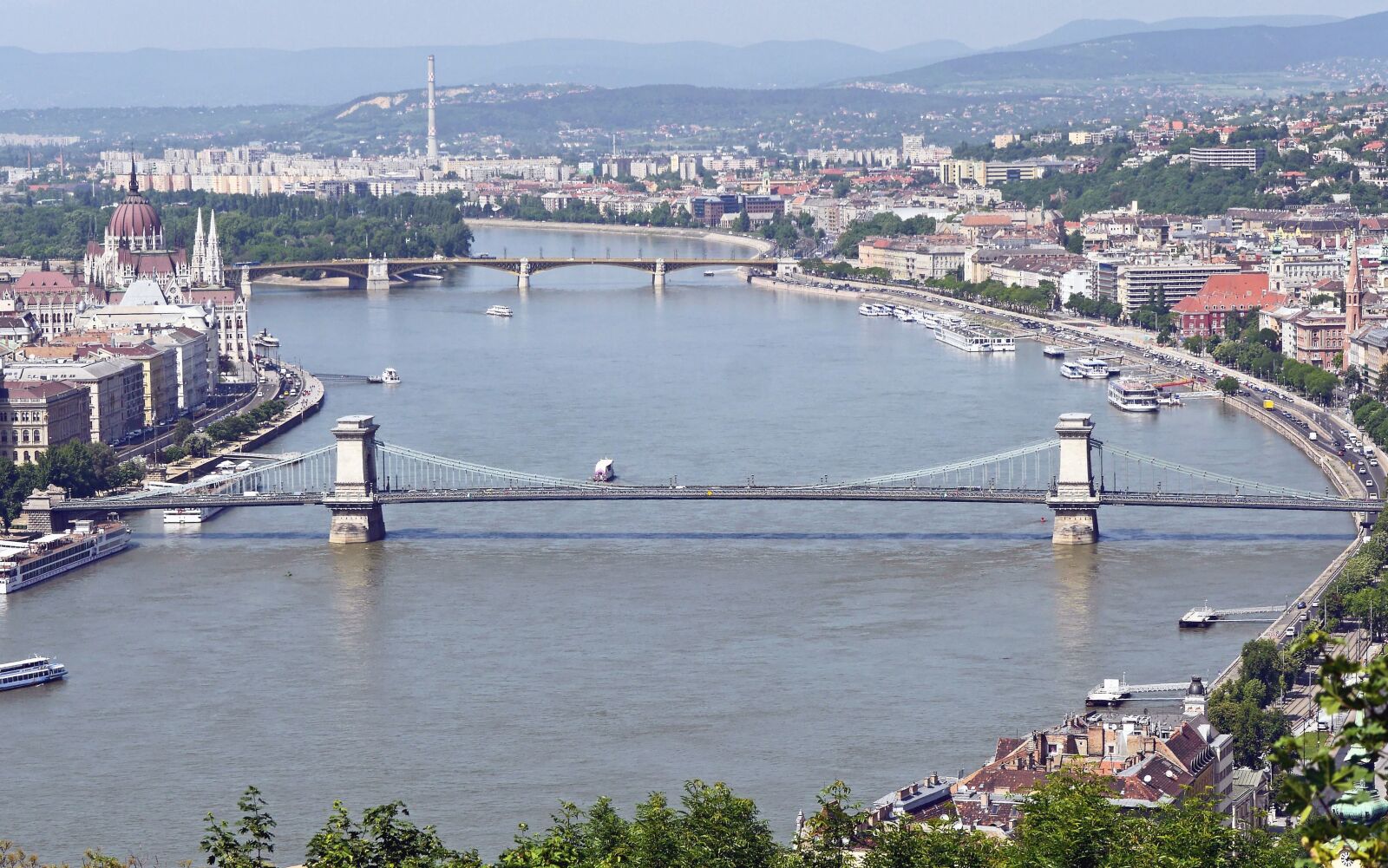 Panasonic Lumix DMC-GH3 sample photo. River, bridge, city, building photography