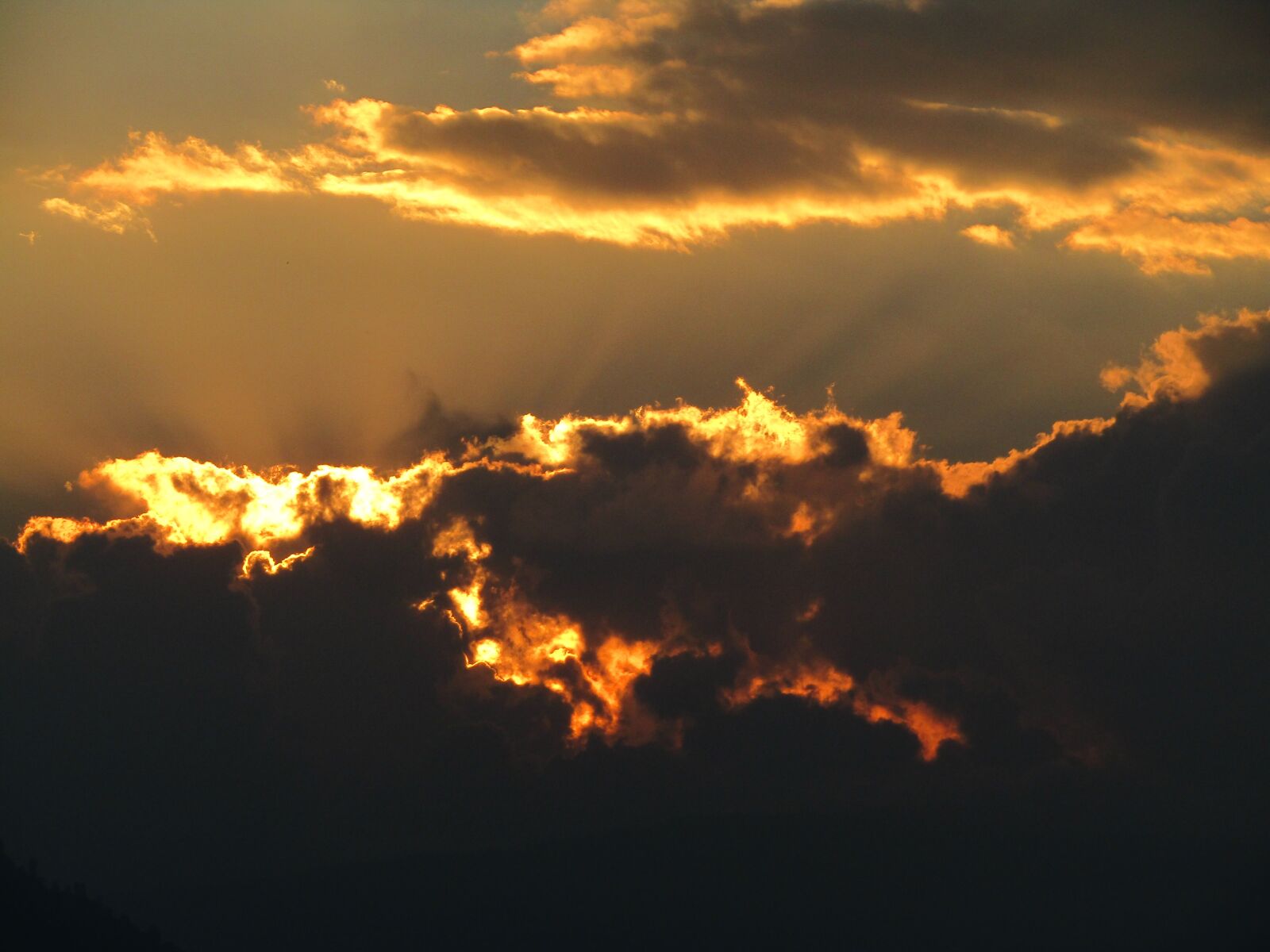 Canon PowerShot SX410 IS sample photo. Sunset, sunrise, cloud photography