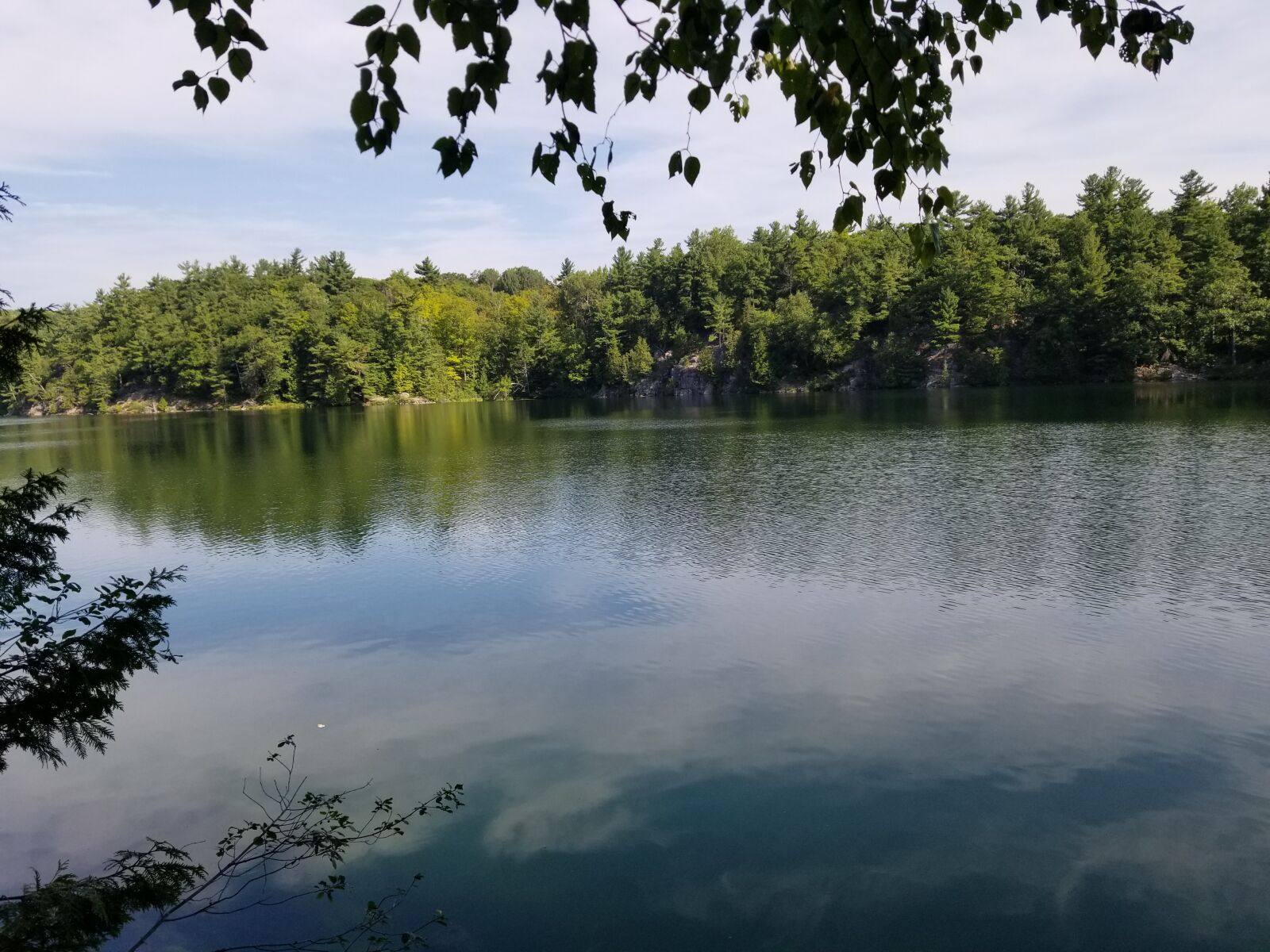Samsung Galaxy S8 sample photo. Lake, quebec, trees photography