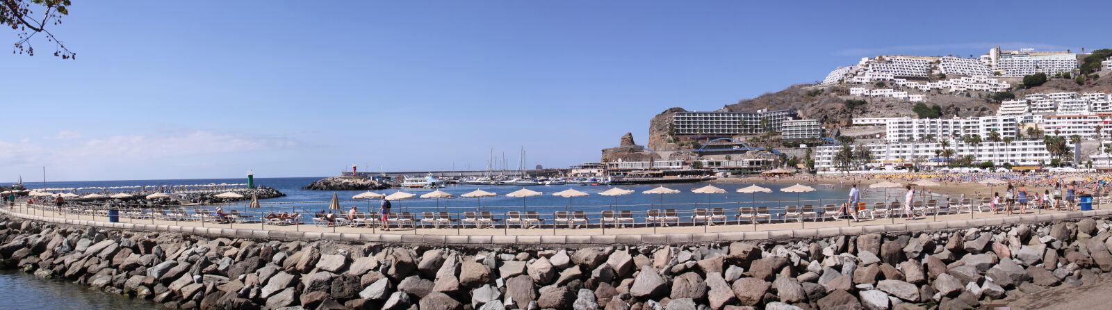 Canon EOS 50D sample photo. Panoramic, puerto rico, pier photography