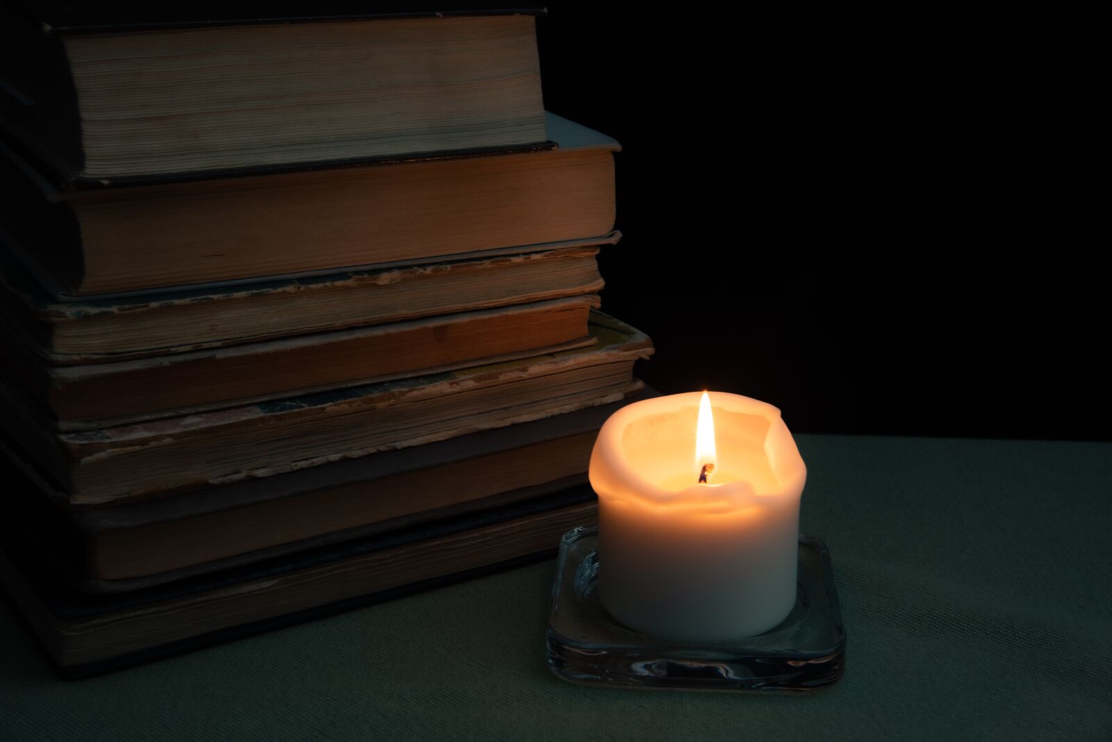 Nikon D750 sample photo. Still life, candle, book photography