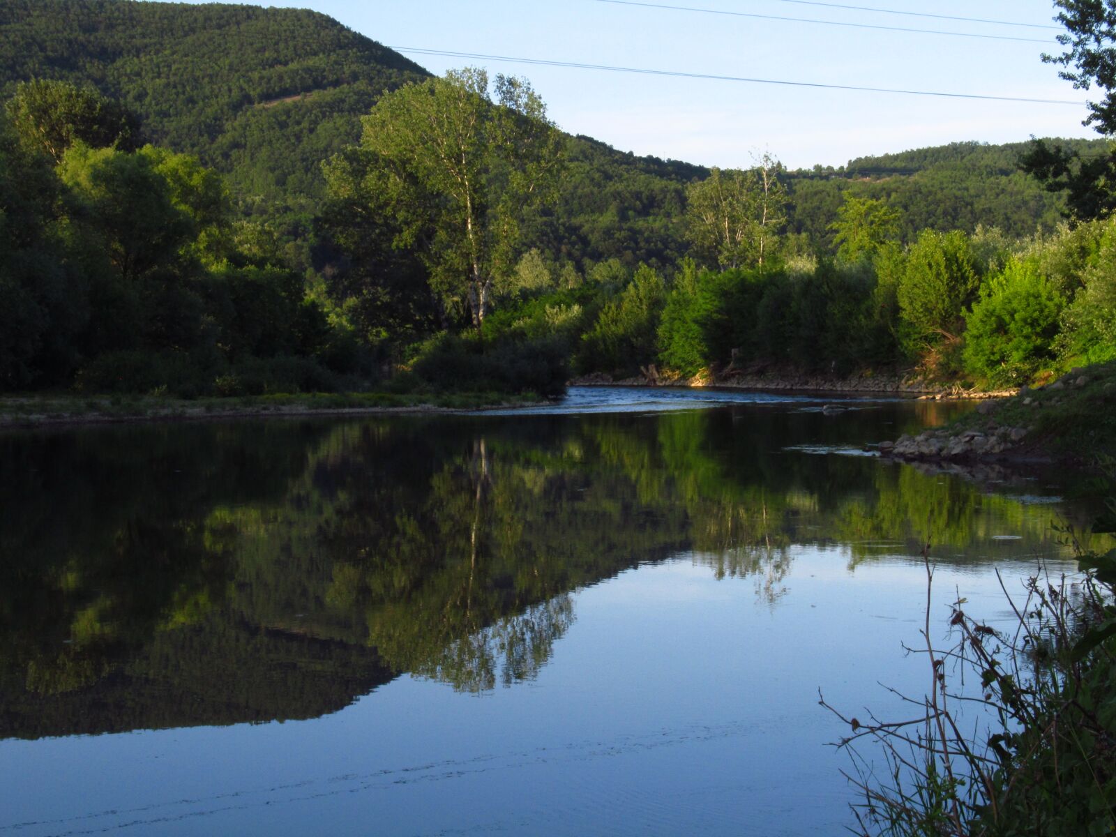 Canon PowerShot SX130 IS sample photo. River, landscape, trees photography