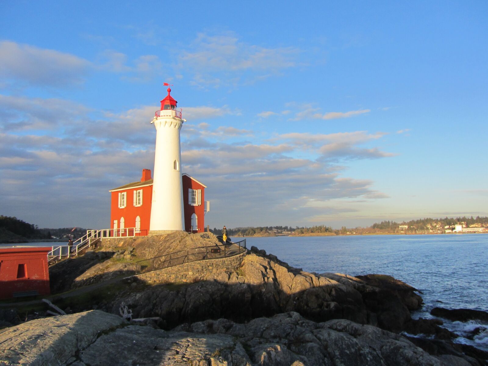 Canon PowerShot SX220 HS sample photo. Lighthouse, vancouver, pacific photography