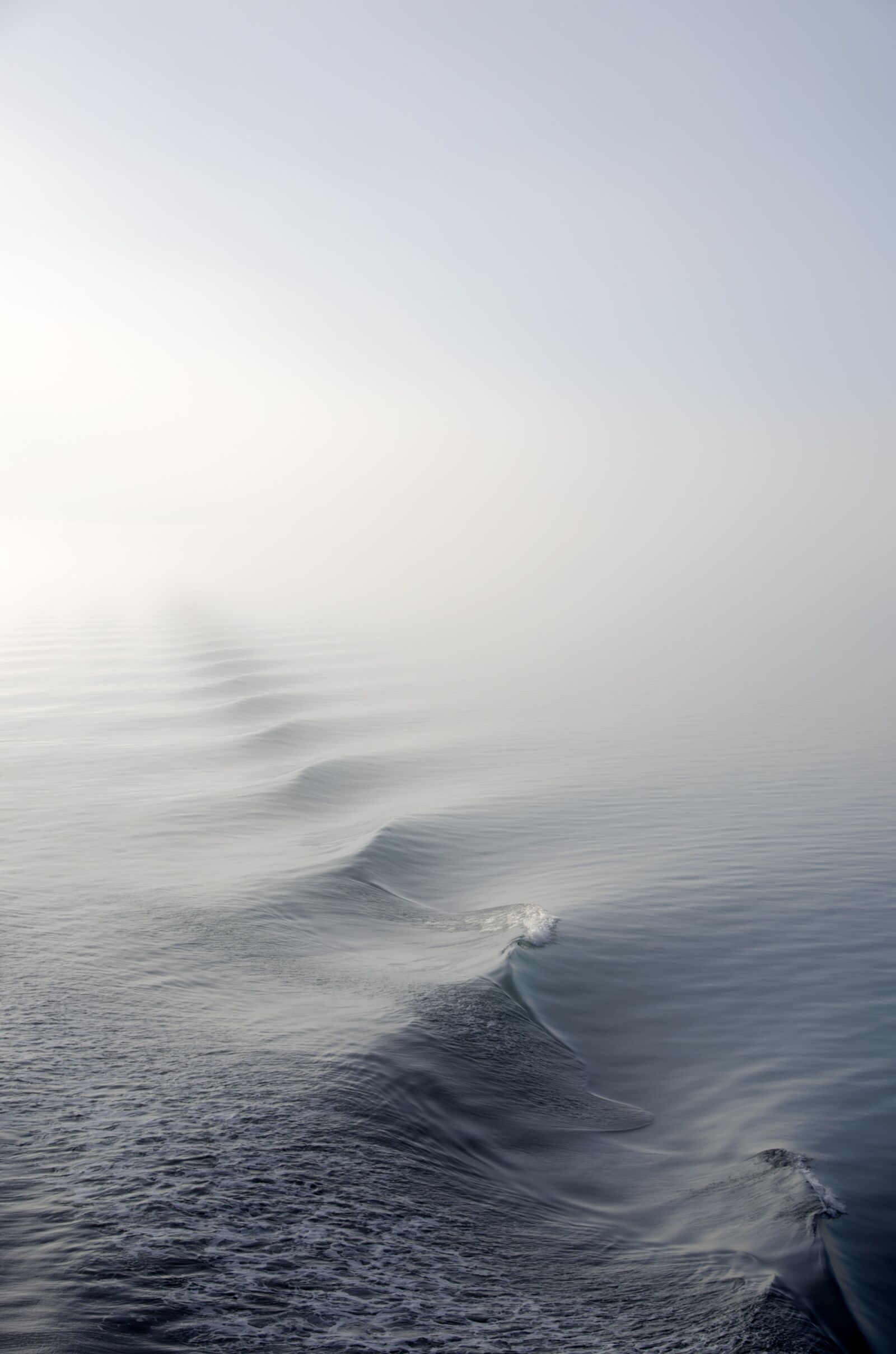 Nikon D5100 sample photo. Fog, mist, ocean photography