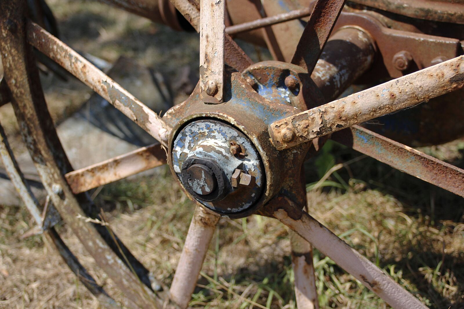 Canon EOS 700D (EOS Rebel T5i / EOS Kiss X7i) sample photo. Wheel, rust, arable photography