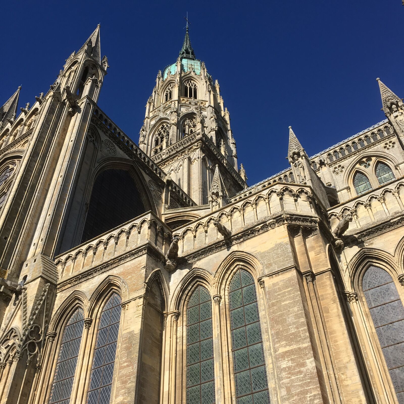 Apple iPhone 6s sample photo. Cathedral, bayeux, france photography
