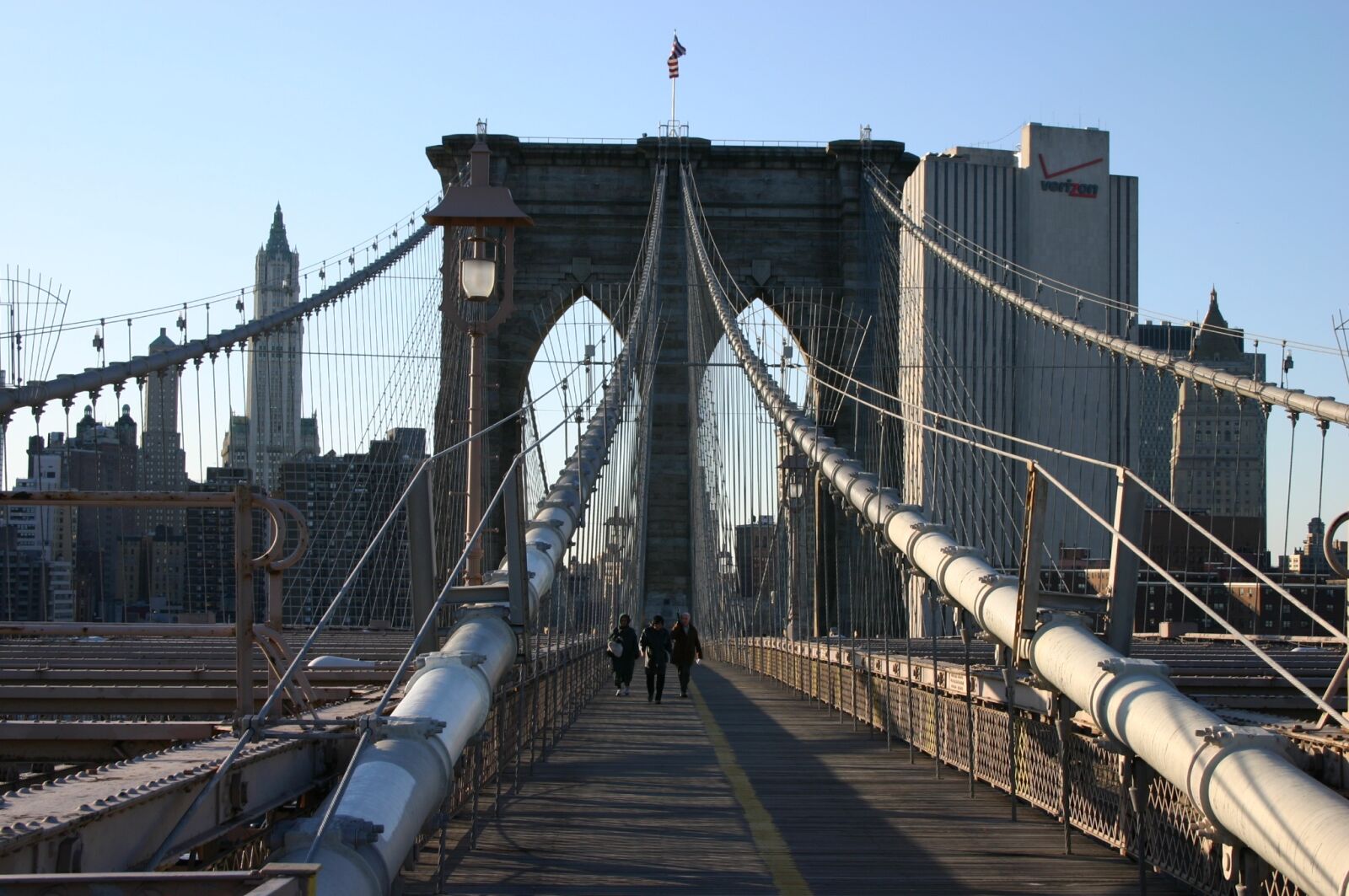 Canon EOS 300D (EOS Digital Rebel / EOS Kiss Digital) sample photo. Bridge, brooklyn bridge, architecture photography