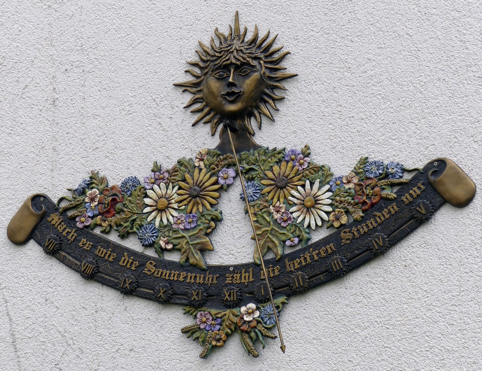 Panasonic Lumix DMC-FZ200 sample photo. Sundial, sun, shadow photography