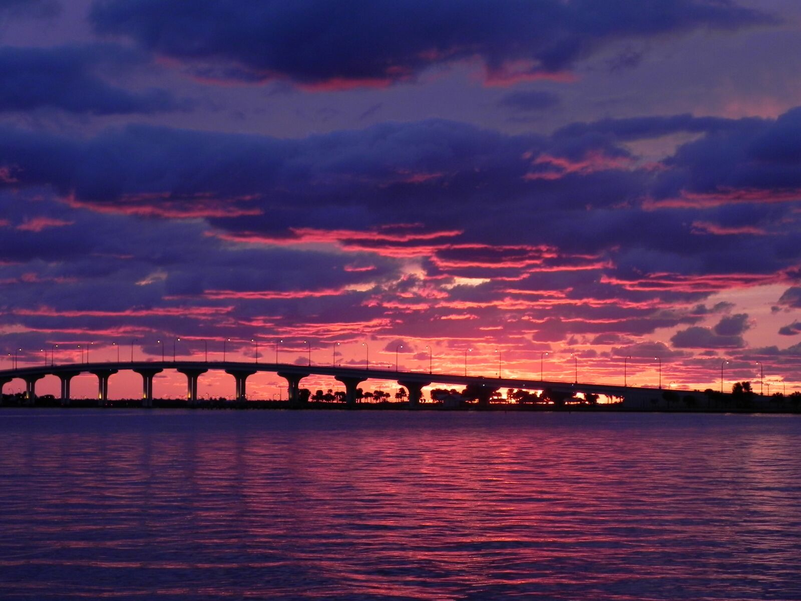Nikon Coolpix P100 sample photo. Sunrise, causeway, jensen beach photography