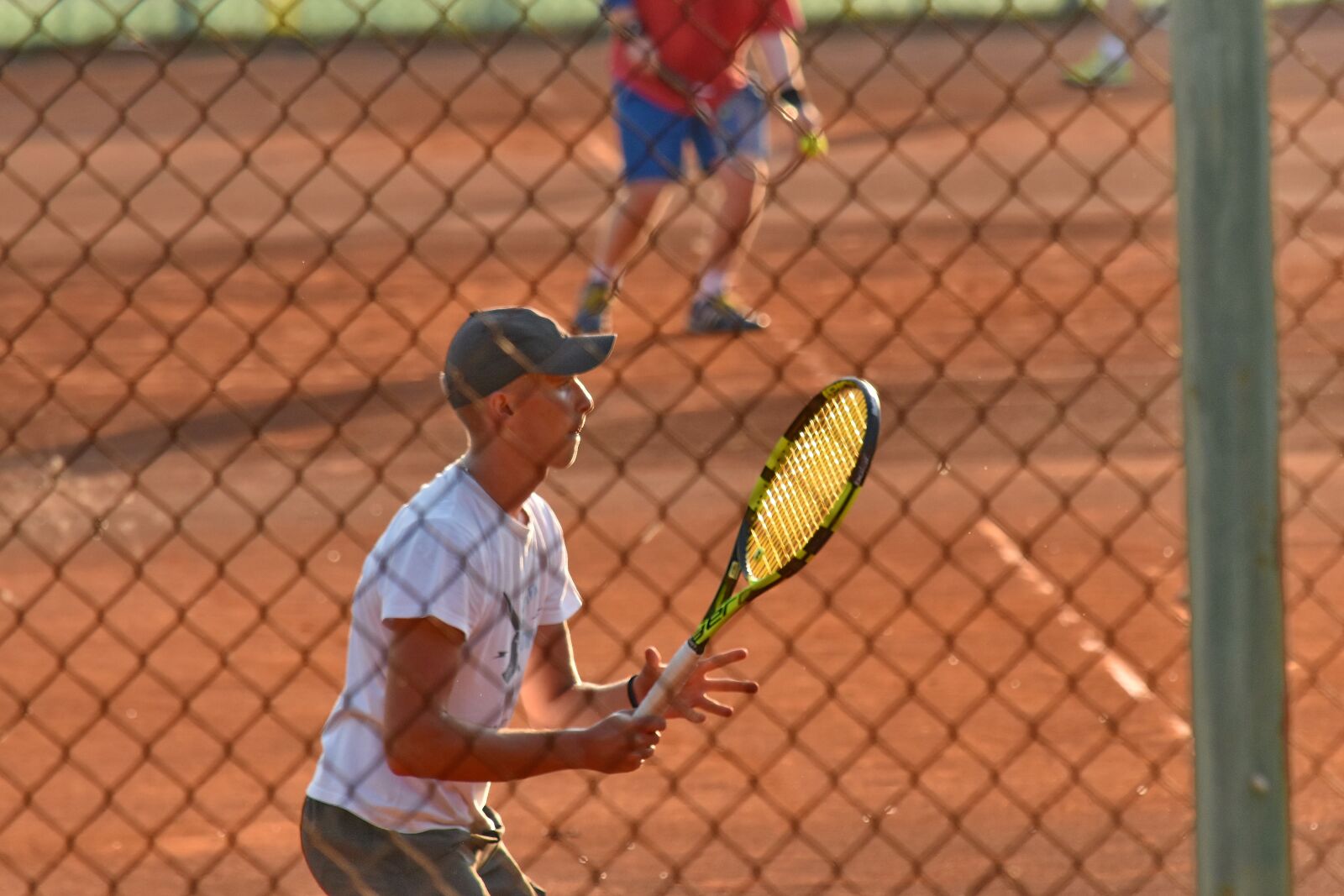 Nikon D5500 sample photo. Tennis, tennis court, tennis photography