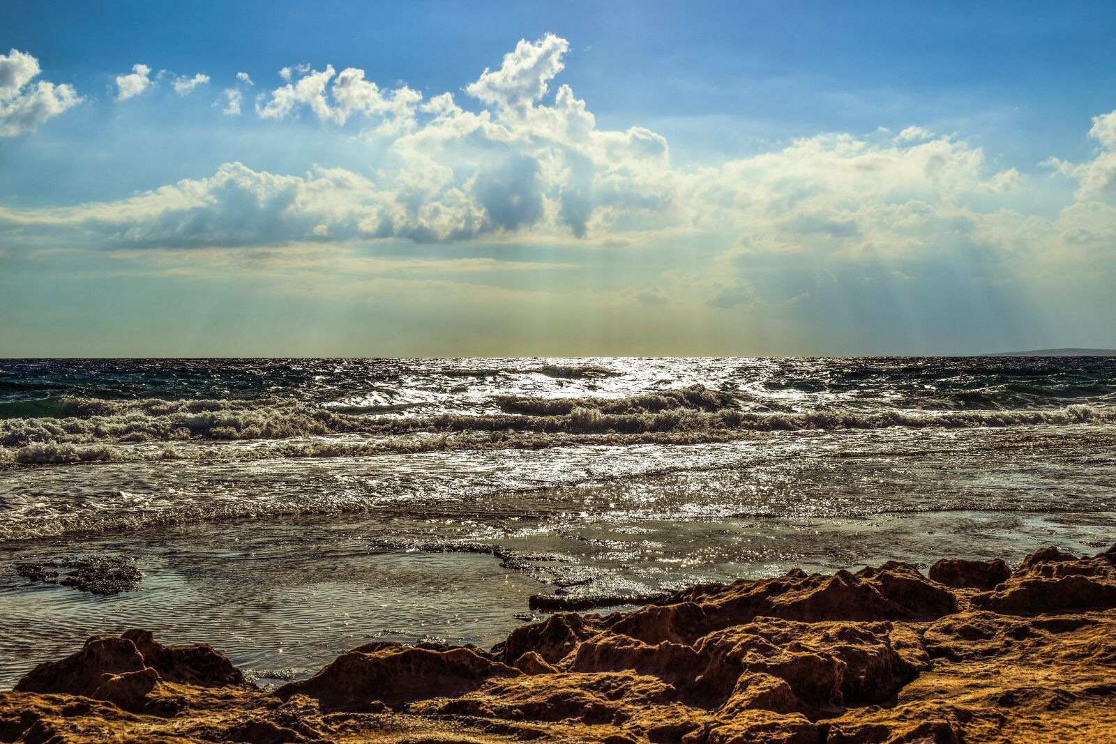 Nikon D3300 sample photo. Rocky coast, sea, sky photography