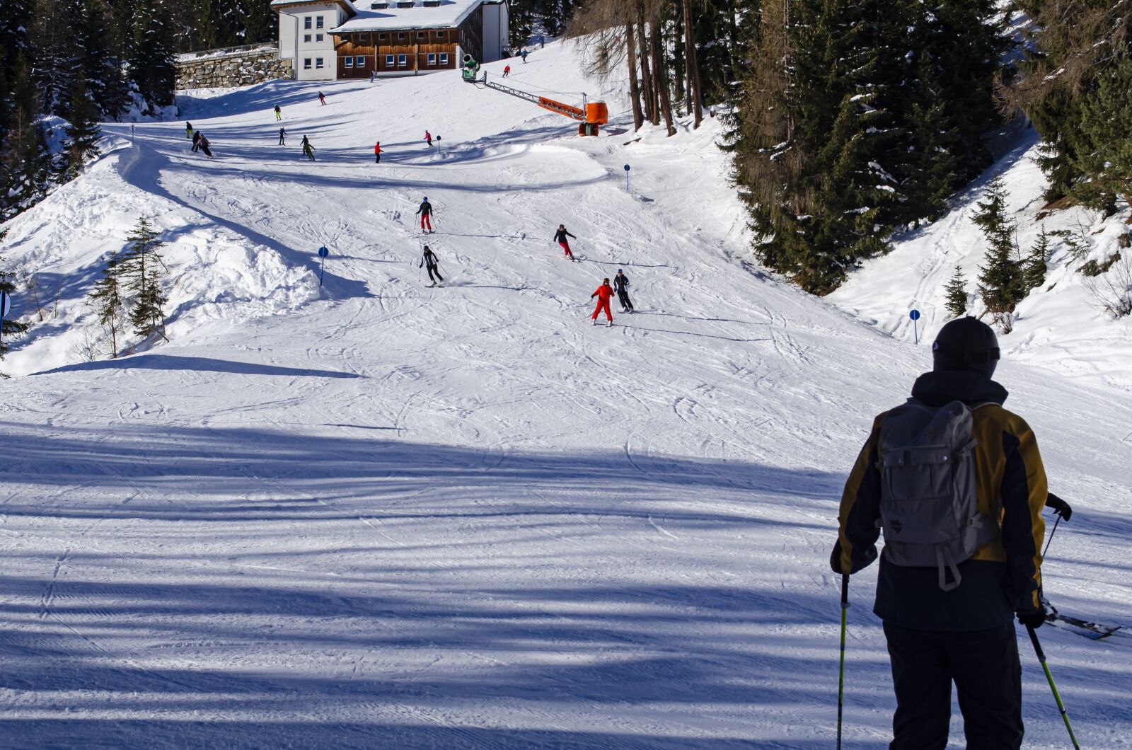 Nikon D7000 sample photo. Ski, outdoor, landscape photography
