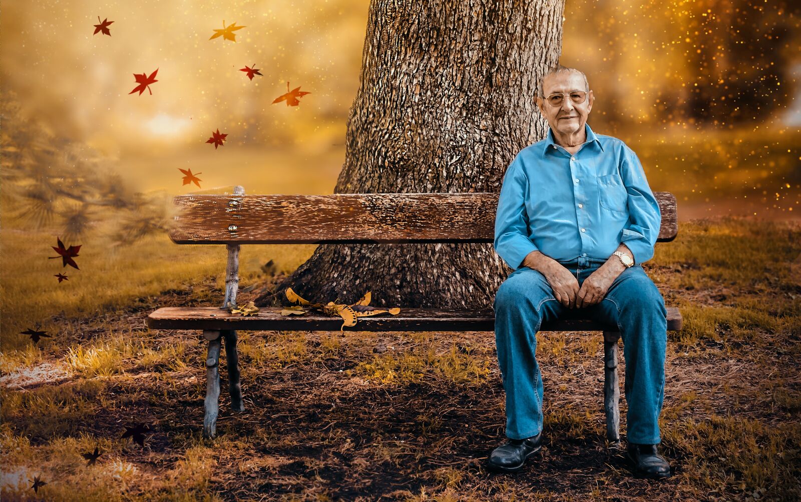 Nikon D5100 sample photo. Old, grandfather, outdoors photography