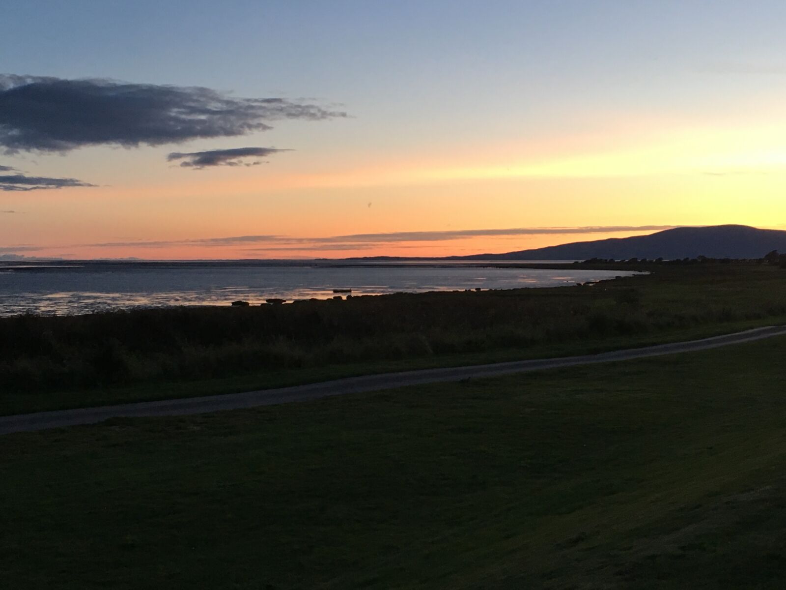 Apple iPhone SE sample photo. Sunset, scotland, tranquil photography