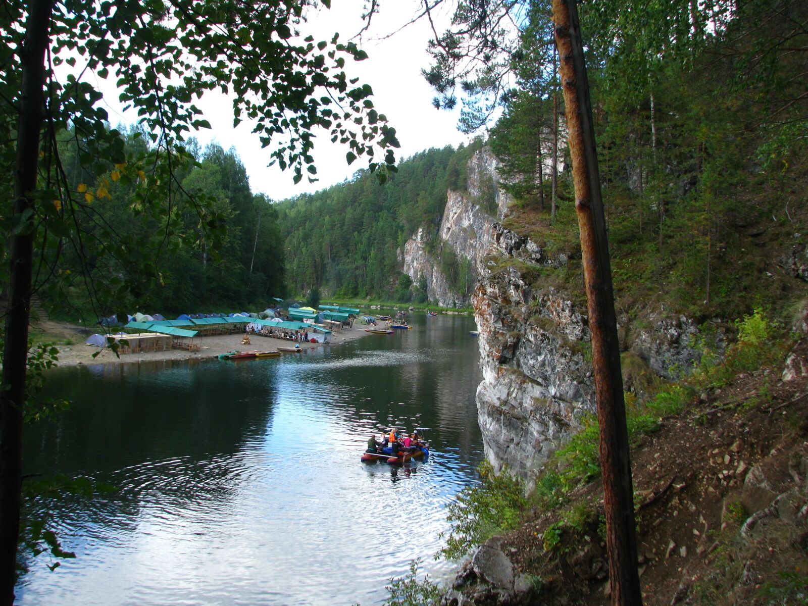 Canon POWERSHOT S5 IS sample photo. The chusovaya river, perm photography