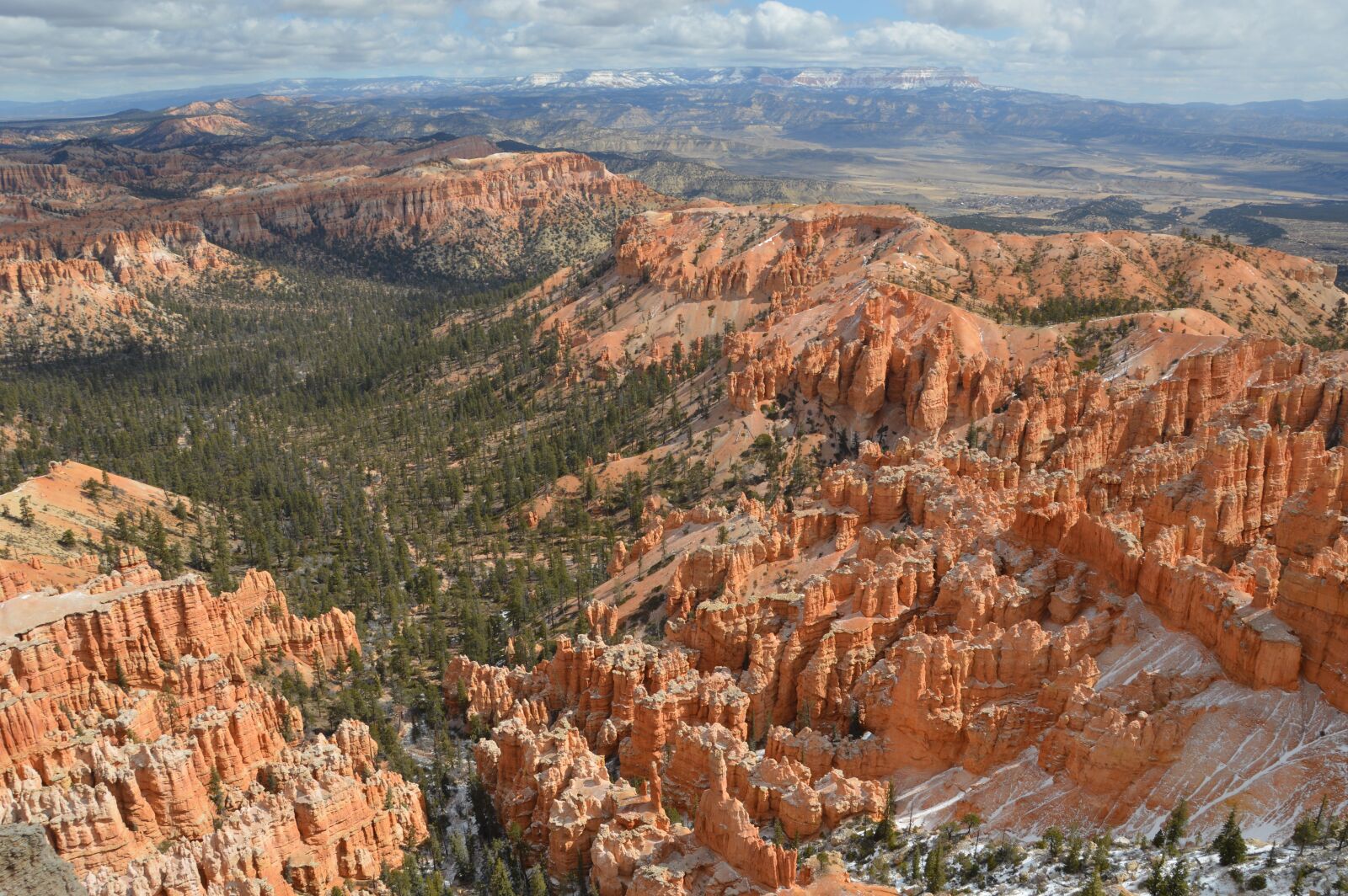 Nikon D3200 sample photo. Bryce canyon, snow, winter photography