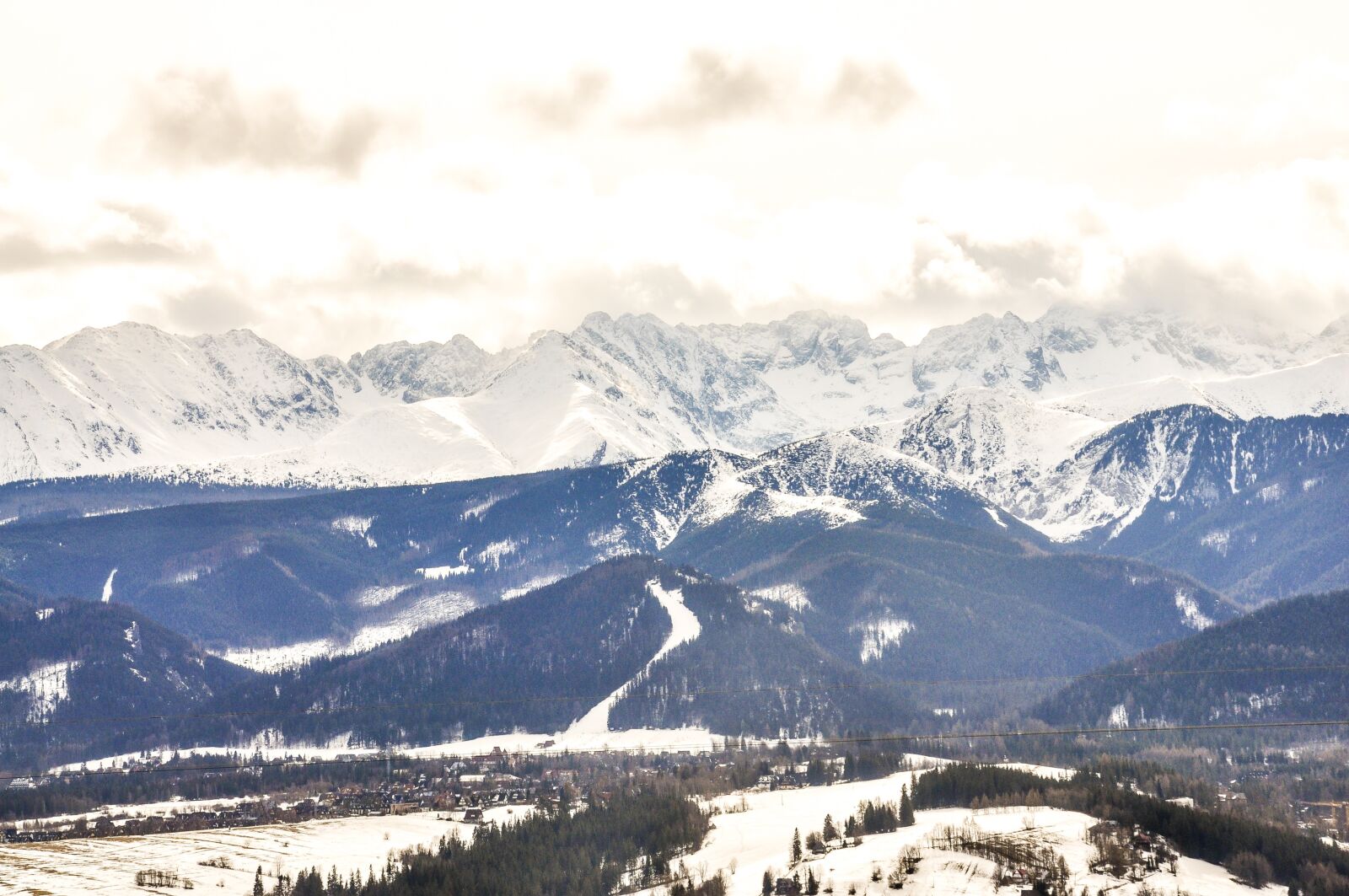 Nikon D90 sample photo. Tatry, winter, mountains photography