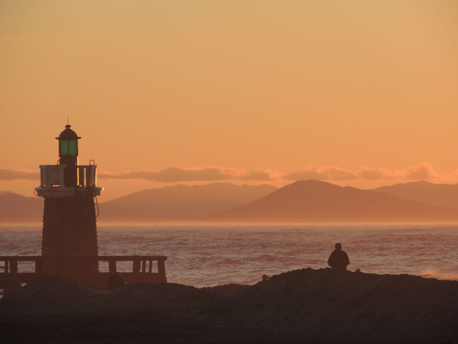 Nikon Coolpix P510 sample photo. Lighthouse, sunset, sun photography