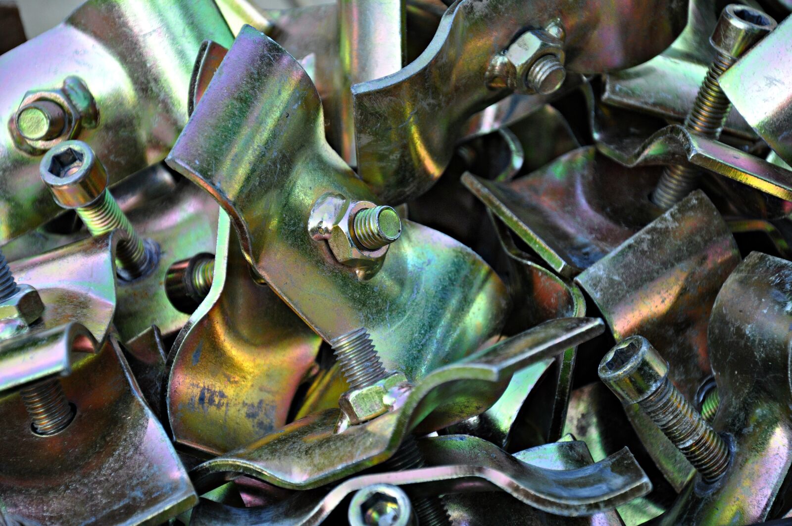 Nikon D90 sample photo. Clamp, nut, bolt photography