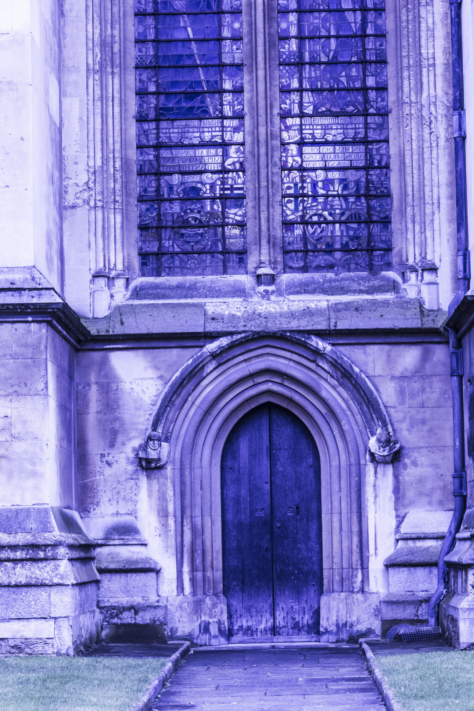 Canon EOS 550D (EOS Rebel T2i / EOS Kiss X4) sample photo. Cathedral, doors, edinburgh, scotland photography