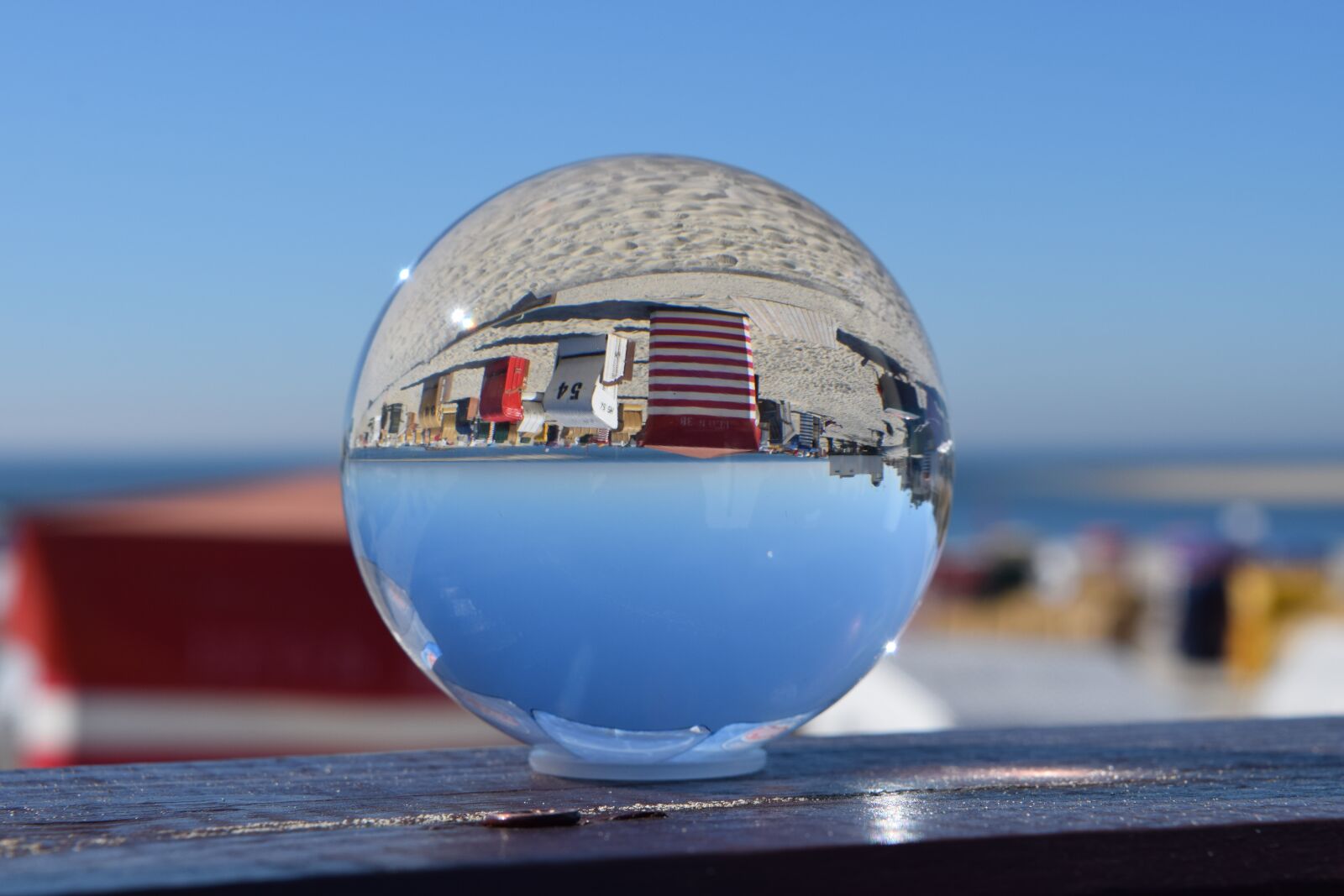 Nikon D3300 sample photo. Borkum, north sea, ball photography
