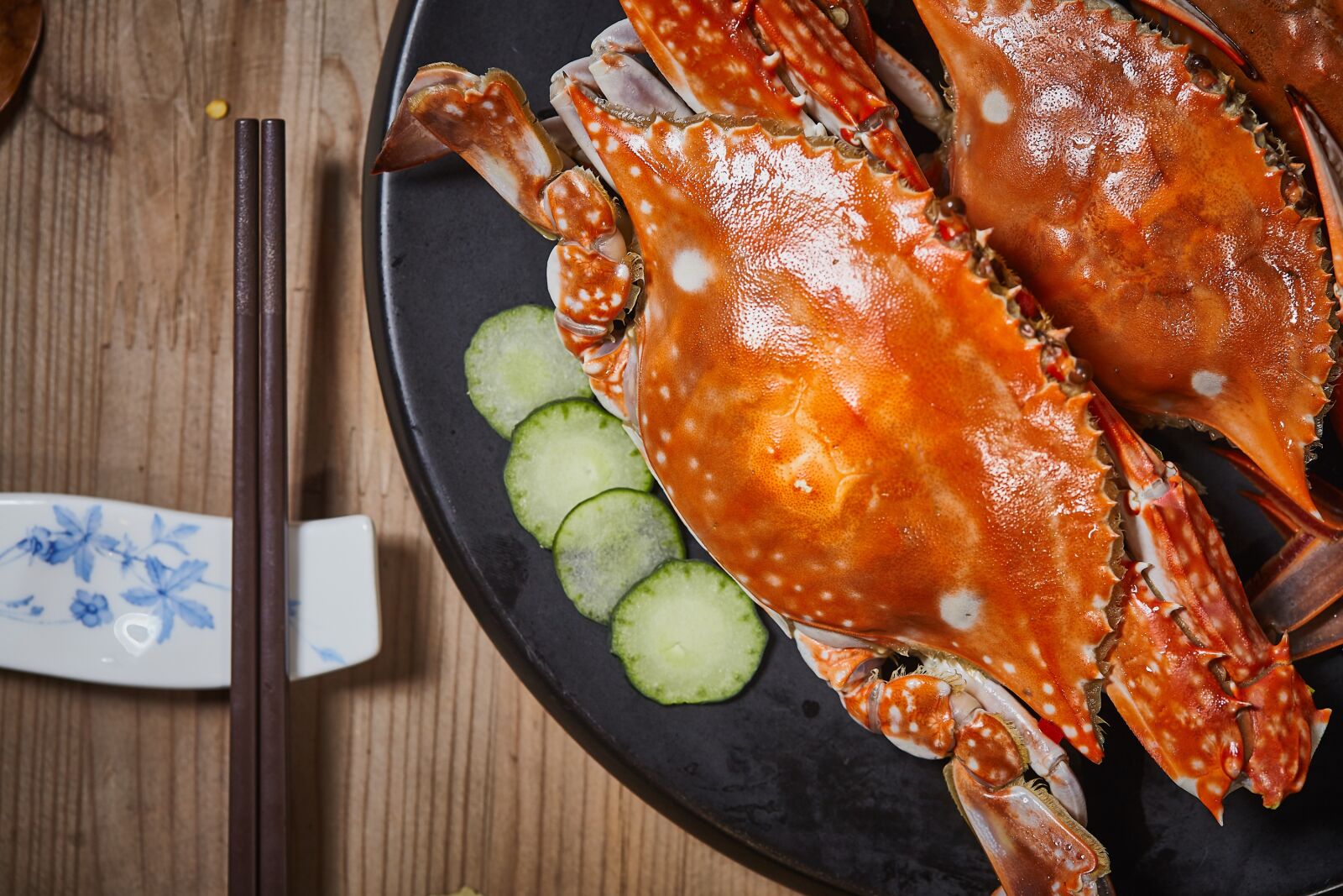 Canon EF 100mm F2.8L Macro IS USM sample photo. Seafood, crab, gourmet photography