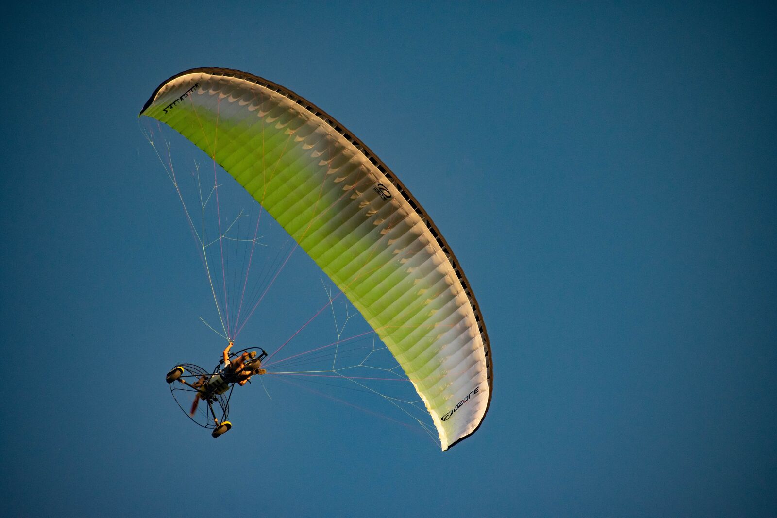 Nikon D3400 sample photo. Paramotor, flight, paragliding photography