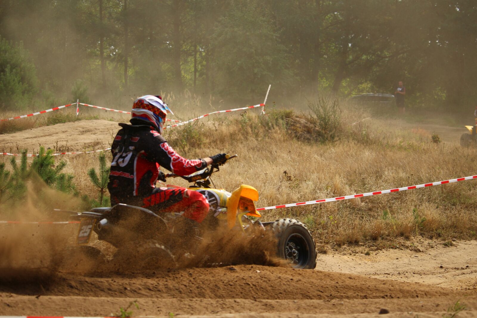 Canon EOS 100D (EOS Rebel SL1 / EOS Kiss X7) sample photo. Quad, atv, motocross photography