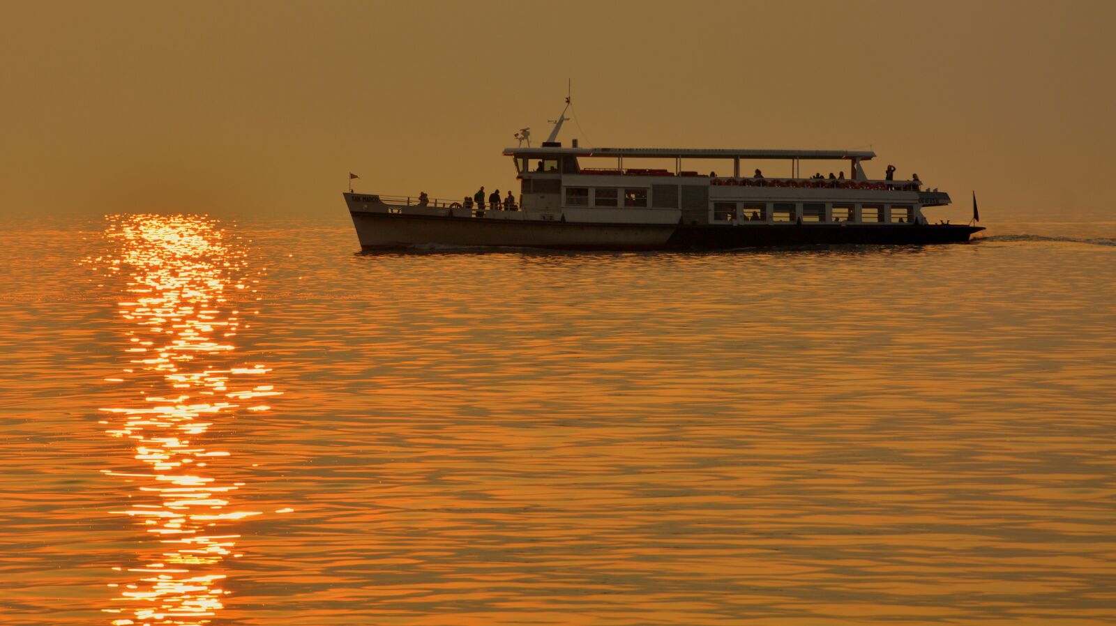 Nikon D7100 sample photo. Boat, lake, sunset photography