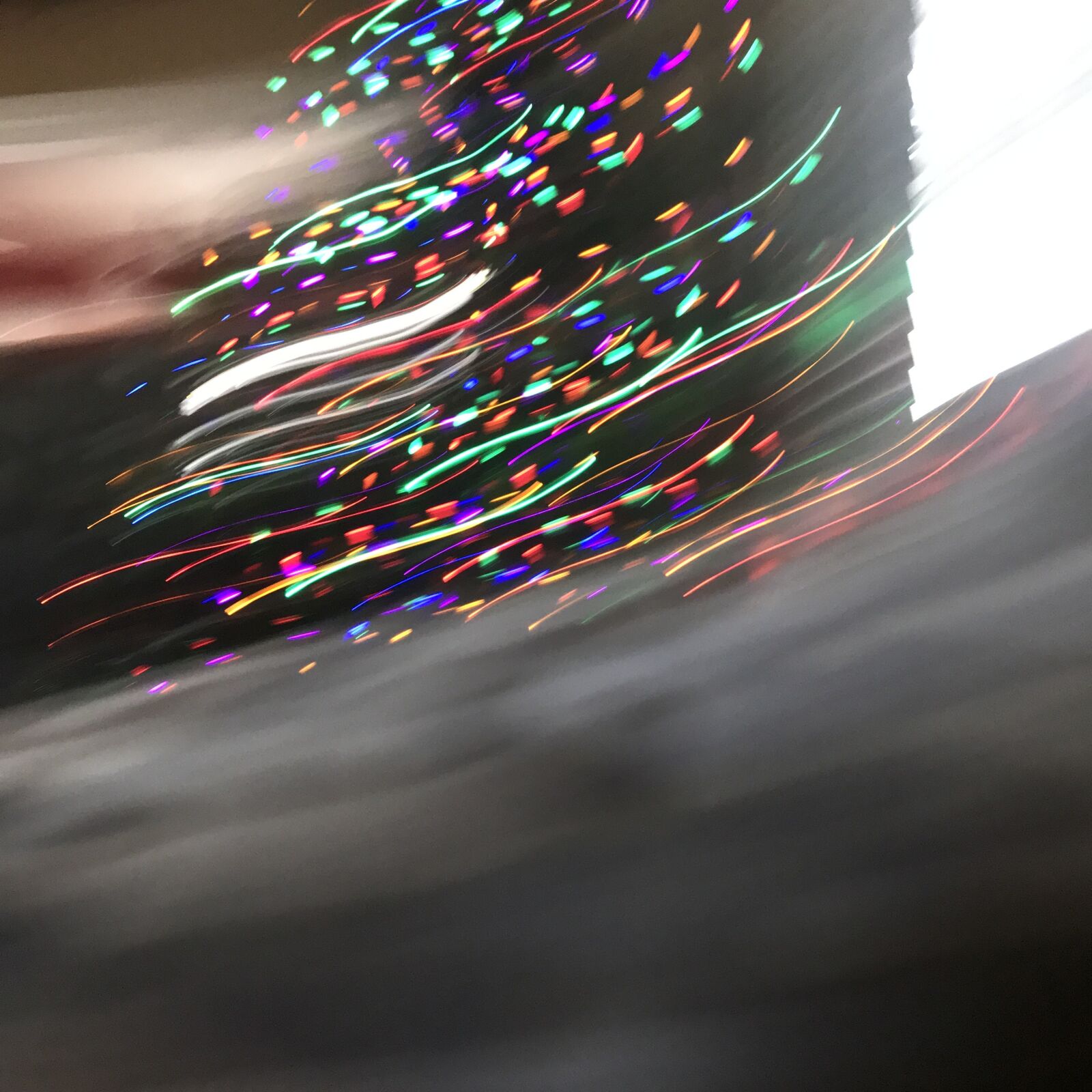 iPhone 7 back camera 3.99mm f/1.8 sample photo. Blur, christmas, lights, christmas photography