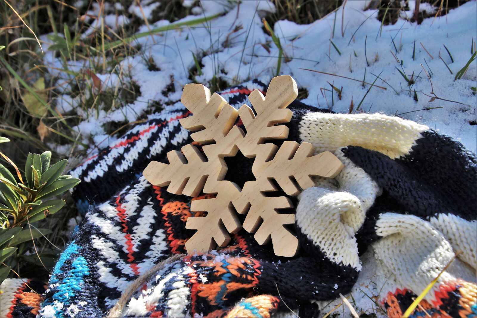 Canon EOS 80D sample photo. Cold, shawl, asterisk photography
