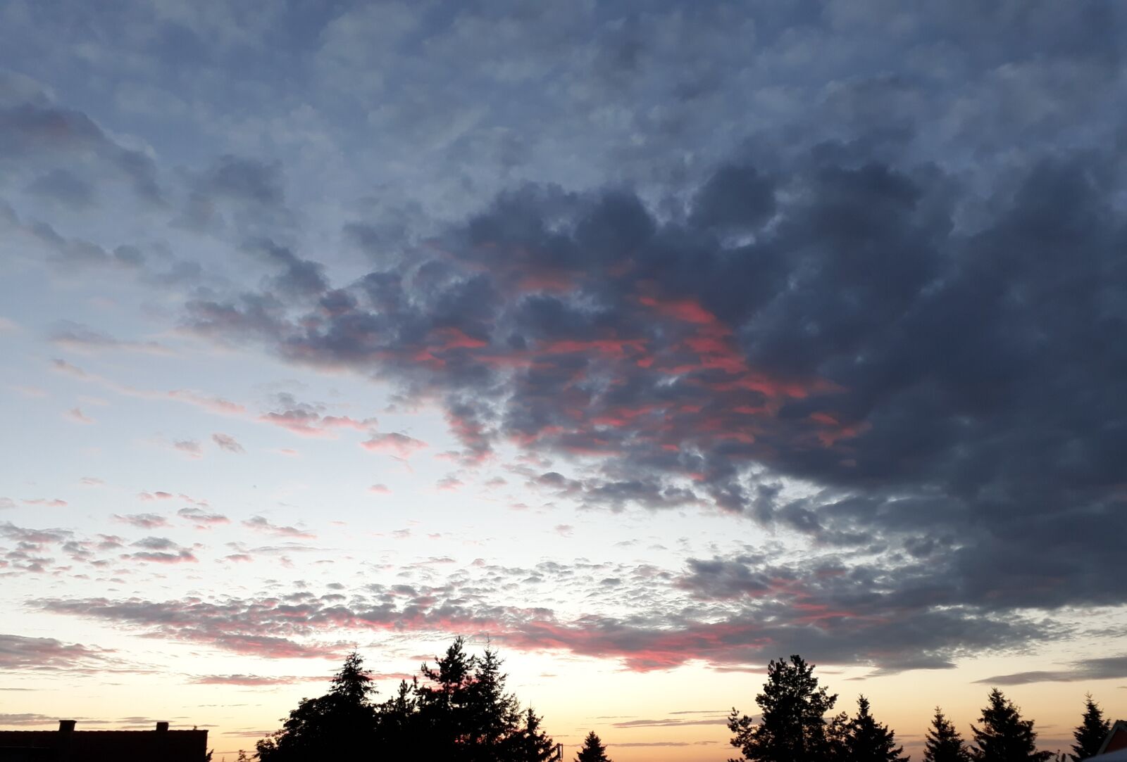 Samsung Galaxy A3(2017) sample photo. Sky, twilight, sunset photography