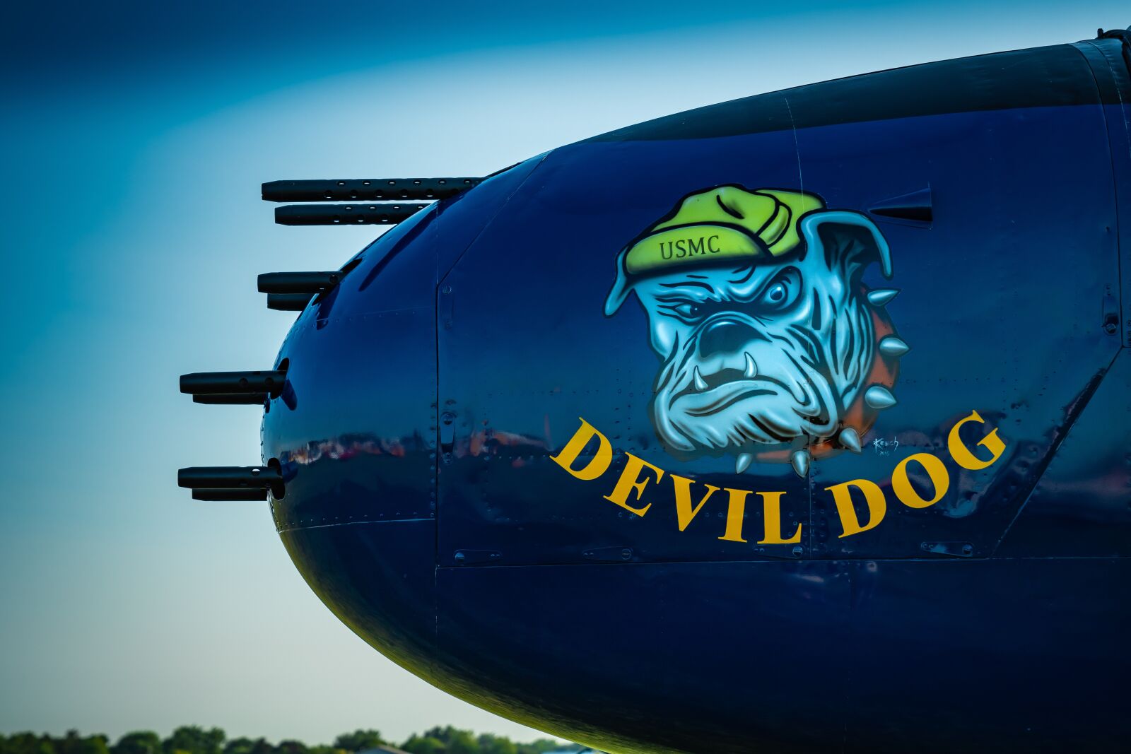 Tamron SP 24-70mm F2.8 Di VC USD sample photo. Wwii, nose art, aircraft photography
