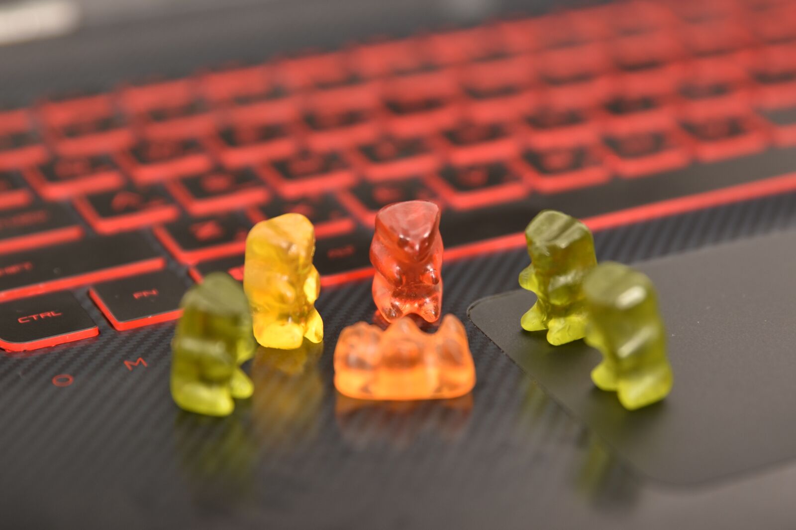 Nikon D7200 sample photo. Gummybear, lappy, candy photography