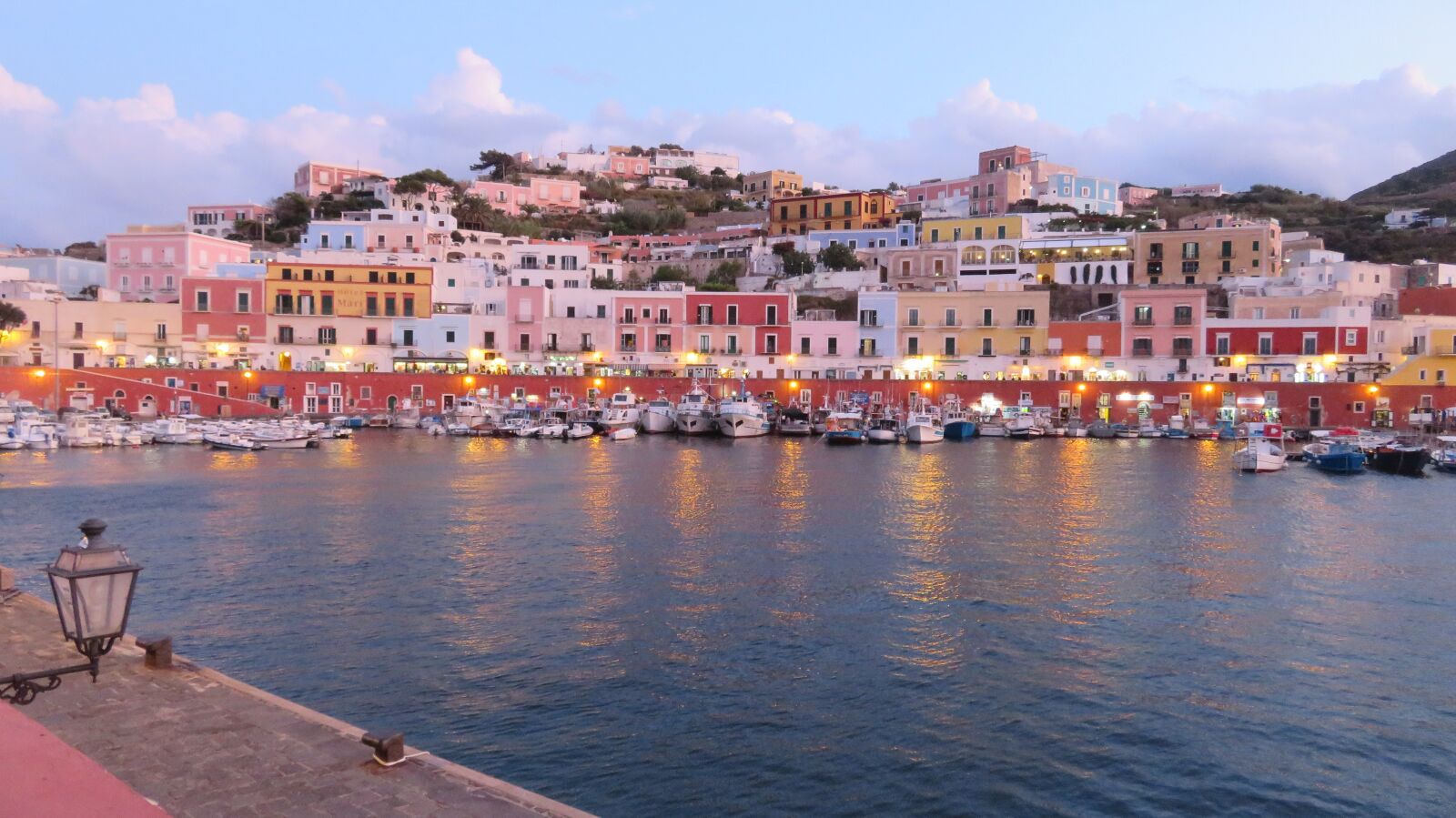 Canon PowerShot SX720 HS sample photo. Ponza, pontine island, port photography
