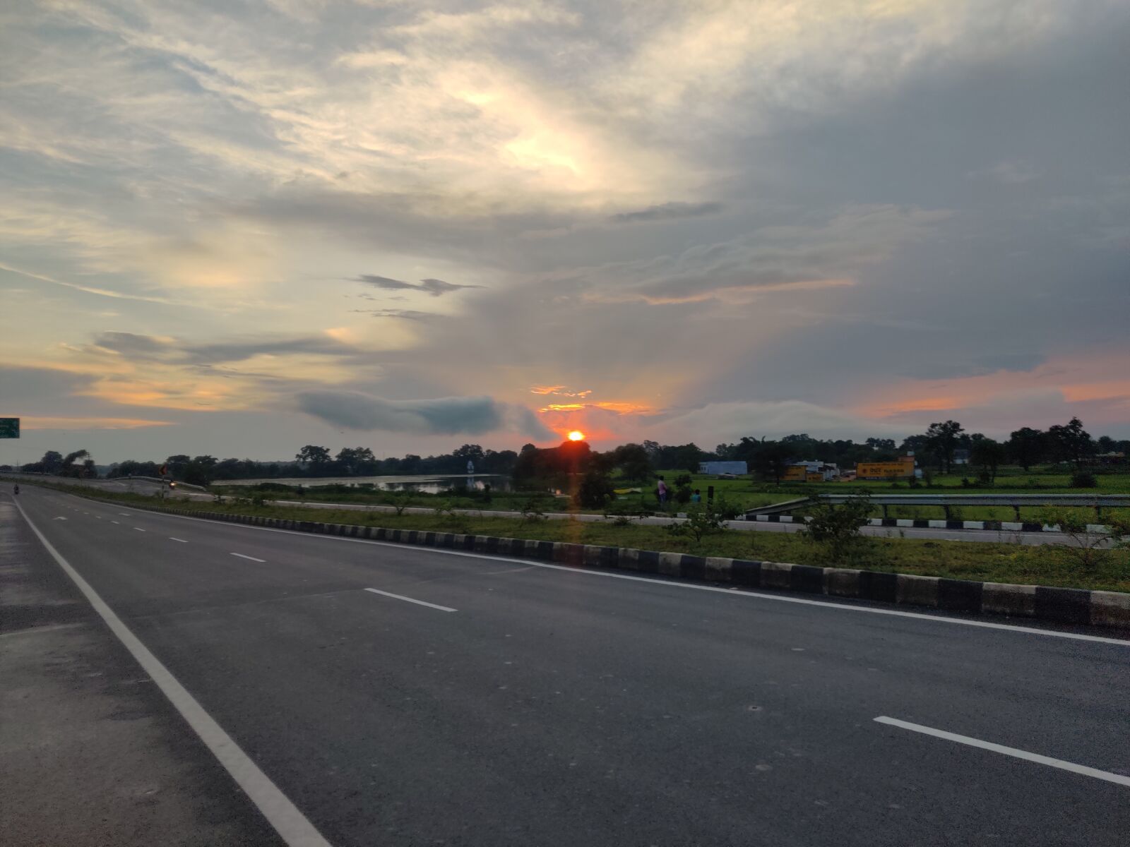 OnePlus GM1901 sample photo. Road way, on the photography