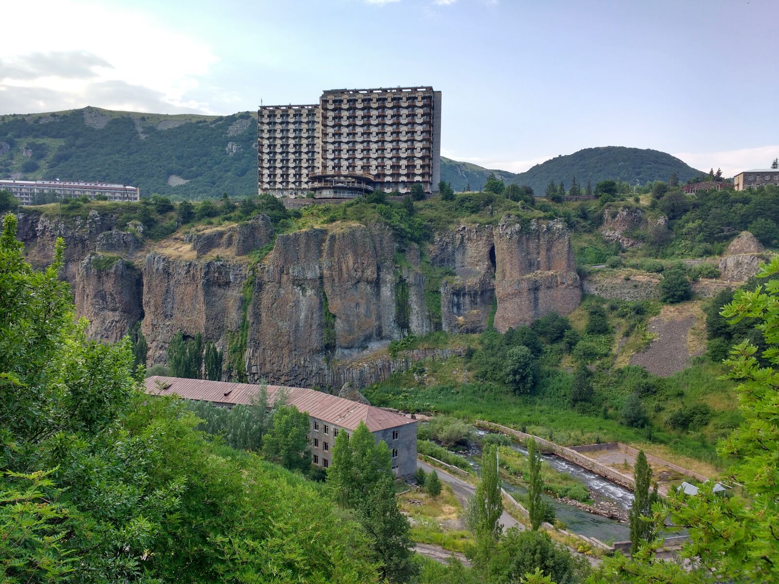 Motorola MotoG3 sample photo. Armenia, spa resort, panorama photography